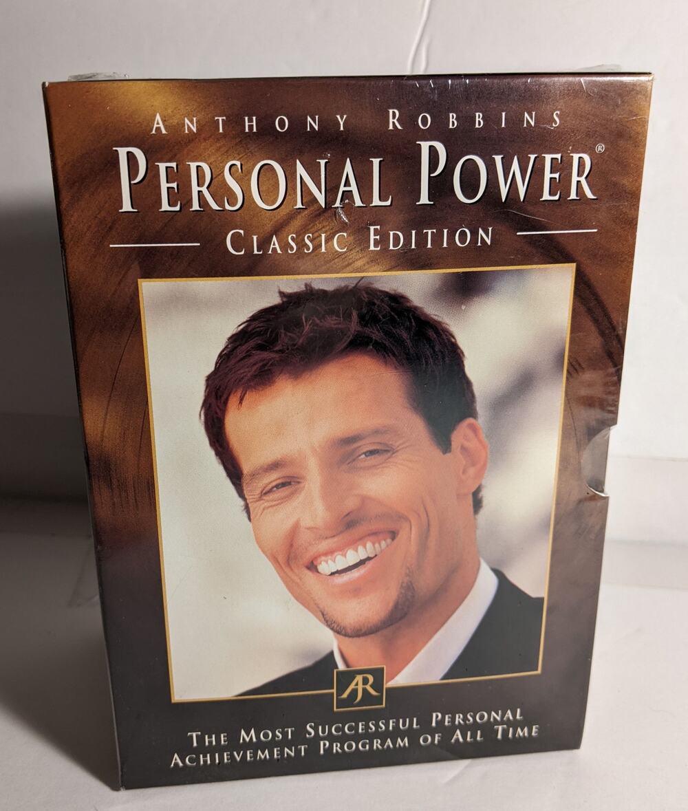 Anthony Tony Robbins Personal Power Classic Edition 7 Day CDs - NEW SEALED
